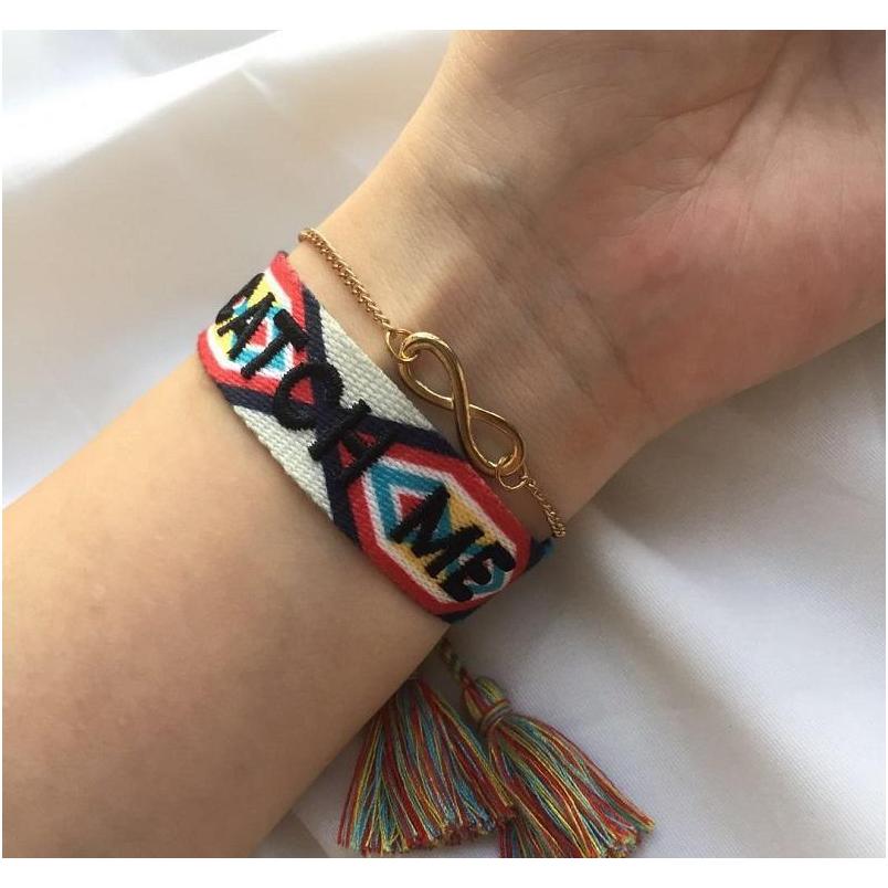 Rainbow Color Bracelet, Women Woven Friendship Bracelets, Summer Camping Washable Bracelet With Tassels And Adjustable Sizes Wgj0T
Rainbow Color Bracelet, Women Woven Friendship Bracelets, Summer Camping Washable Bracelet With Tassels And Adjustable Sizes Wgj0T