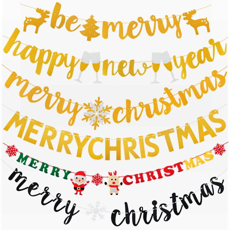 1Set Christmas Banner Gold Merry Christmas Paper Banner Happy New Year Letter Garland for Xmas New Year Party Hanging Decoration
1Set Christmas Banner Gold Merry Christmas Paper Banner Happy New Year Letter Garland for Xmas New Year Party Hanging Decoration