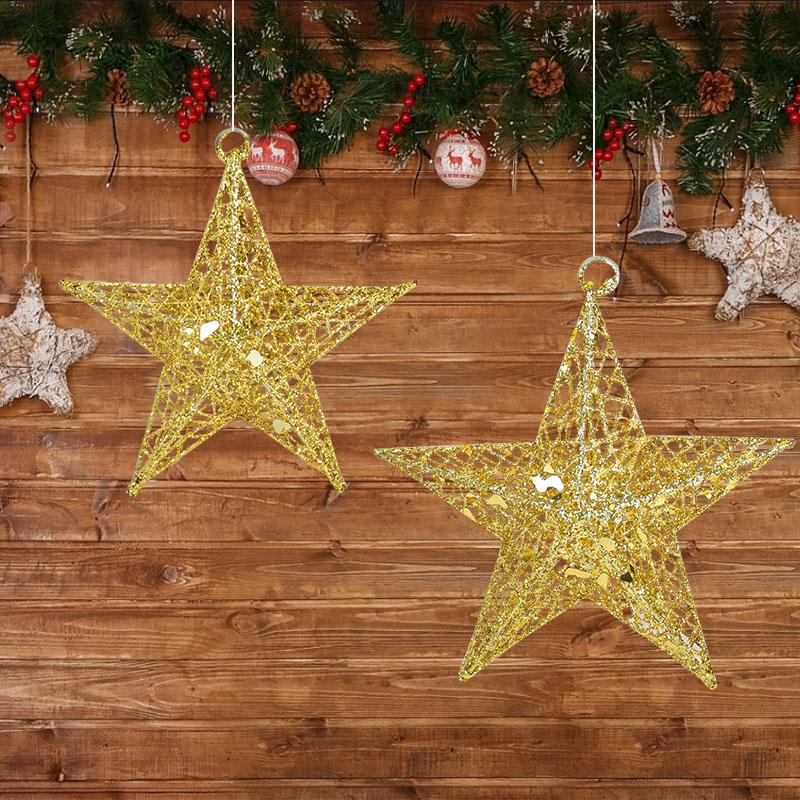Glitter Iron Art Hanging Star Christmas Decorations For Home Xmas Tree Ornaments Wedding Birthday Party New Year Decor Navidad
Glitter Iron Art Hanging Star Christmas Decorations For Home Xmas Tree Ornaments Wedding Birthday Party New Year Decor Navidad