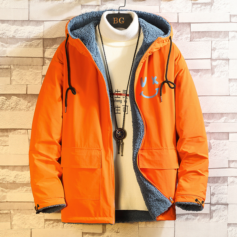 2021 New Bomber Two-sided Wear Jacket Black White Men's Winter Thick Warm Teddy Coat for Sportwear Fleece with Hoodies T6qu, Yk03 one piece b
2021 New Bomber Two-sided Wear Jacket Black White Men's Winter Thick Warm Teddy Coat for Sportwear Fleece with Hoodies T6qu, Yk03 one piece b