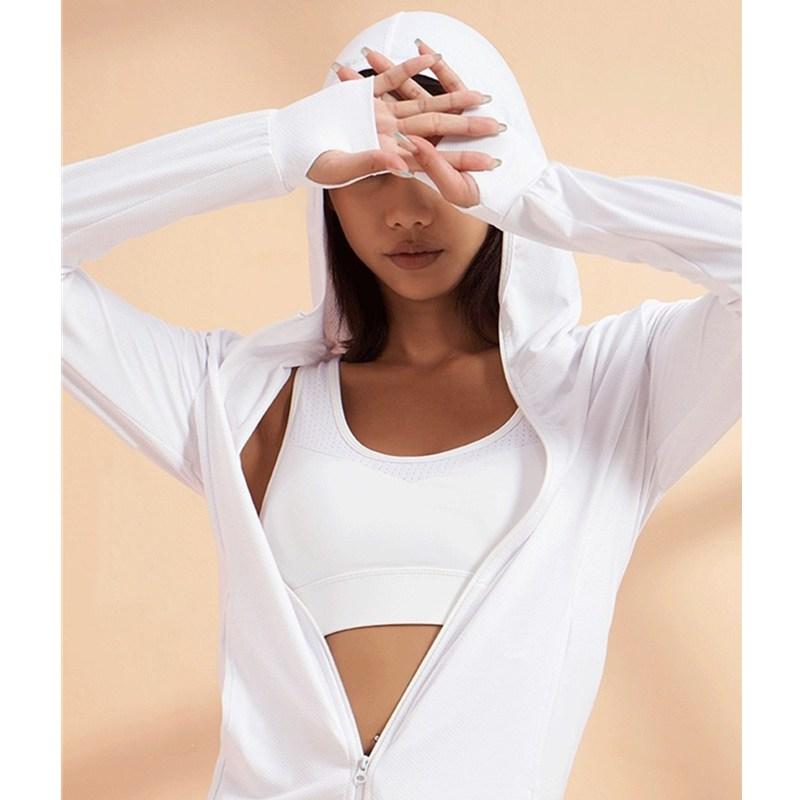 2021 New Breathable Sports Jacket Hoodie Women' Long-Sleeved Zipper Training Jacket Outdoors Running Sunscreen Fitness Clothes, White
2021 New Breathable Sports Jacket Hoodie Women' Long-Sleeved Zipper Training Jacket Outdoors Running Sunscreen Fitness Clothes, White