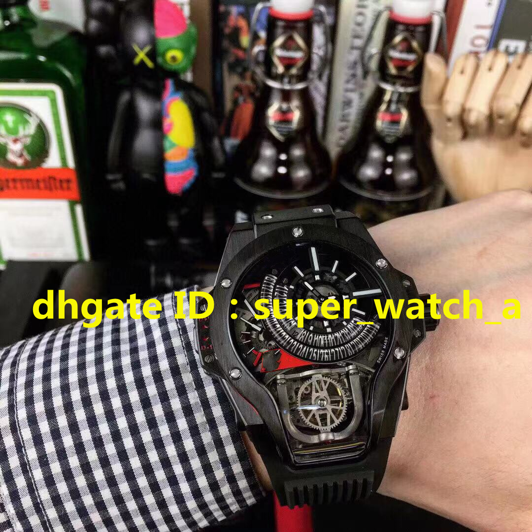 2020 montre de luxe polished metal watch case is equipped with the original imported mechanical movement of 45mm rubber mens watches, Call.261602
2020 montre de luxe polished metal watch case is equipped with the original imported mechanical movement of 45mm rubber mens watches, Call.261602