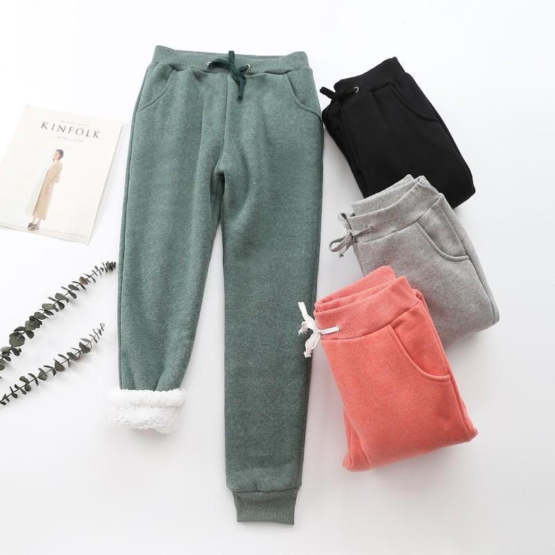 2019 New Women Winter Pant Thick Lambskin Cashmere Pants Warm Female Casual Pants Loose Harlan Long Trousers Plus Size XXl, Dark grey
2019 New Women Winter Pant Thick Lambskin Cashmere Pants Warm Female Casual Pants Loose Harlan Long Trousers Plus Size XXl, Dark grey