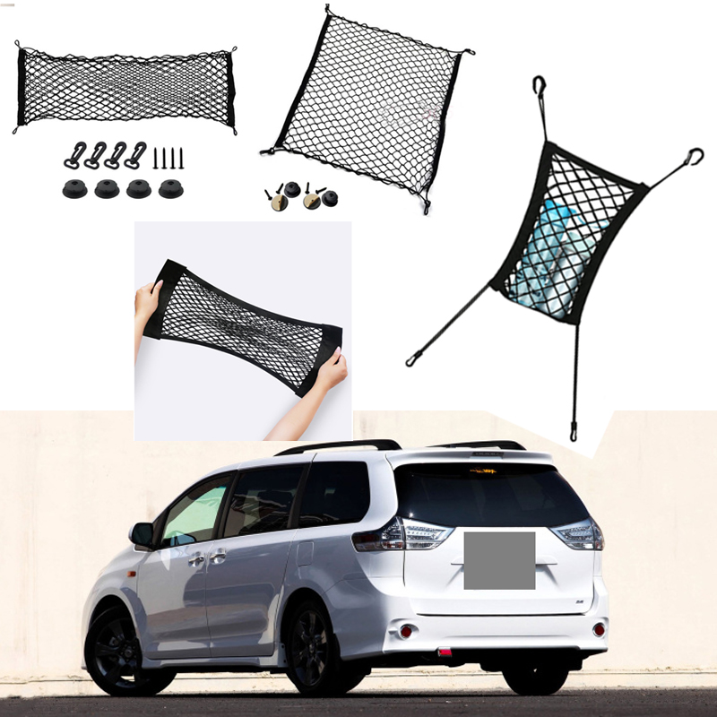 For Toyota Sienna Car Vehicle Black Rear Trunk Cargo Baggage Organizer Storage Nylon Plain Vertical Seat Net
For Toyota Sienna Car Vehicle Black Rear Trunk Cargo Baggage Organizer Storage Nylon Plain Vertical Seat Net
