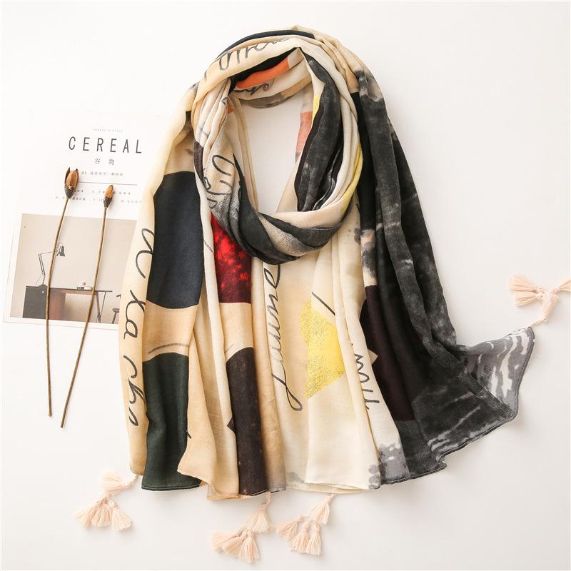 2020 Brand Women Scarf Sprint Winter Warm Foulard Cotton Scarves Poncho Shawls Wraps Ladies Beach Hijabs Stoles
2020 Brand Women Scarf Sprint Winter Warm Foulard Cotton Scarves Poncho Shawls Wraps Ladies Beach Hijabs Stoles
