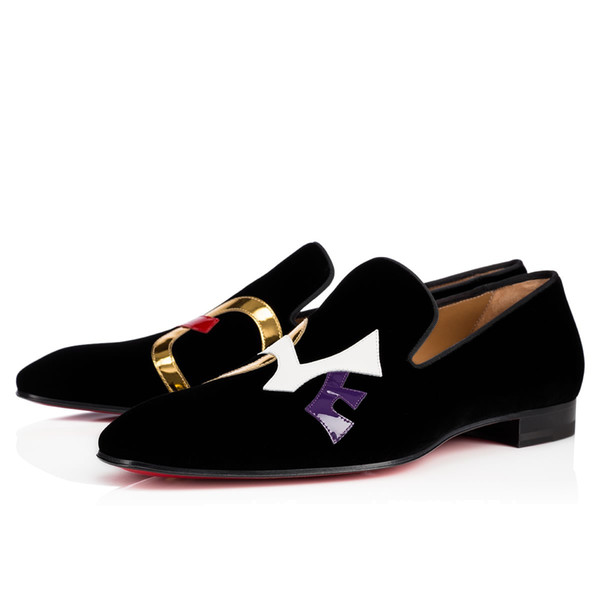 Original Box Luxury Red Bottom Loafers Dandylove Wedding Party Famous Brand Black Suede Leather Oxford Brand Gentleman Wedding Dress Walking, Colour 2
Original Box Luxury Red Bottom Loafers Dandylove Wedding Party Famous Brand Black Suede Leather Oxford Brand Gentleman Wedding Dress Walking, Colour 2