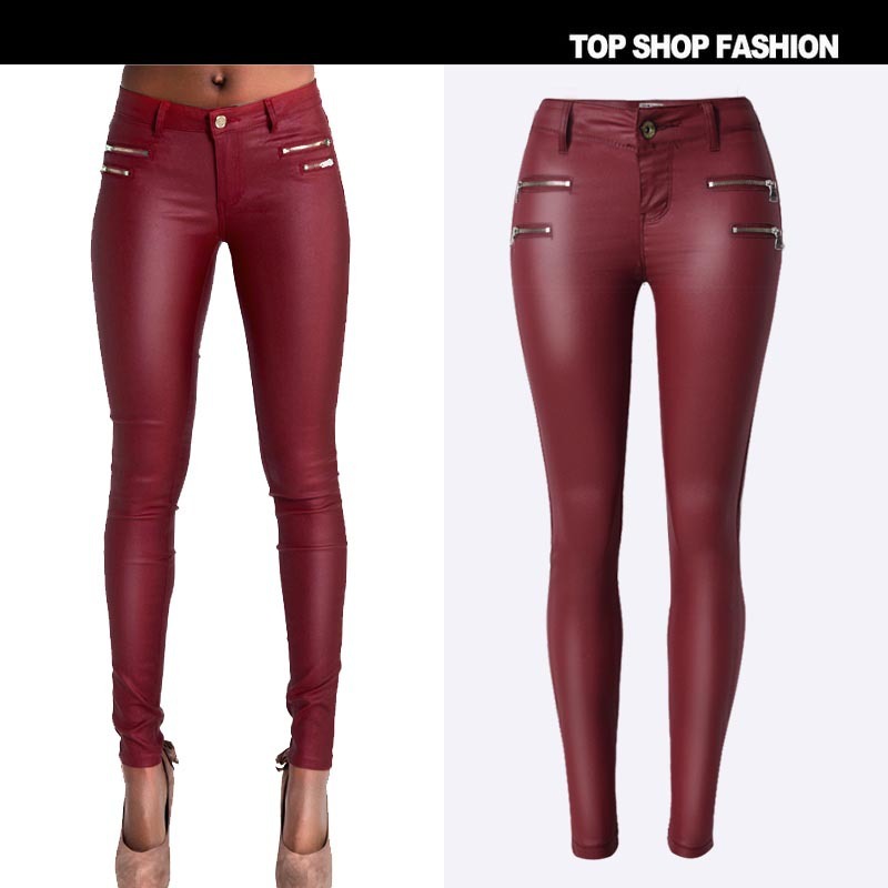 2021 Shape Dressing Imitation Leather Low Waist Pantalon Femme Motocycle Biker of Women Skinny Jeans Zpmz, Alcohol
2021 Shape Dressing Imitation Leather Low Waist Pantalon Femme Motocycle Biker of Women Skinny Jeans Zpmz, Alcohol
