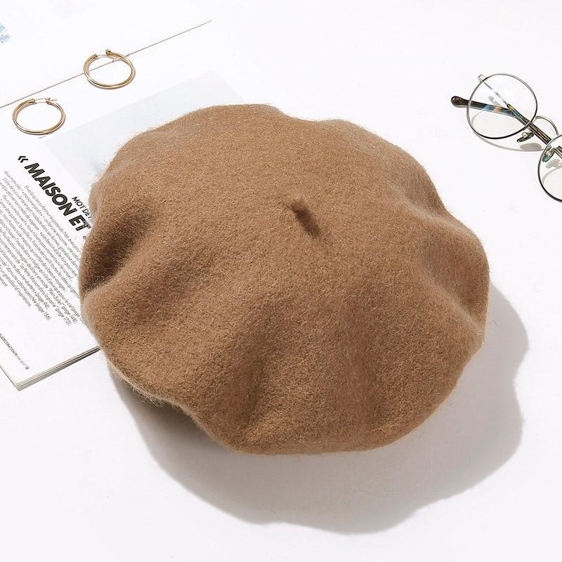 Berets 100% Pure Wool Beret Hat Women Felt British Style Fashion Girls Lady Solid Color Slouchy Winter, Red
Berets 100% Pure Wool Beret Hat Women Felt British Style Fashion Girls Lady Solid Color Slouchy Winter, Red