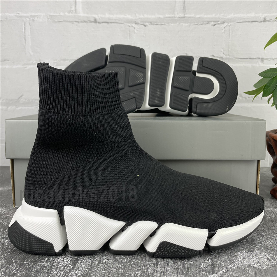 Men Women Casual Sock Shoes SPEED 2.0 Sports Knitted Stretch Sneakers Speed Trainer kjfi Comfort Black White Oreo Shoe with Box, Color 01
Men Women Casual Sock Shoes SPEED 2.0 Sports Knitted Stretch Sneakers Speed Trainer kjfi Comfort Black White Oreo Shoe with Box, Color 01
