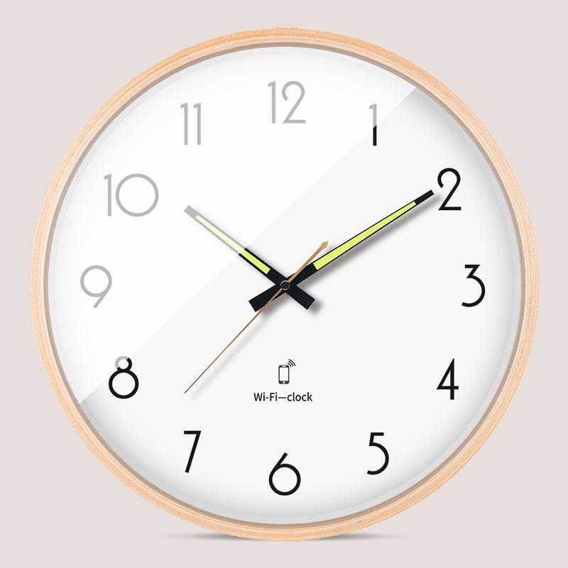 Luminous Minimalistic Wall Clock Silent Wooden Living Room Smart Wifi Clocks Modern Unique Reloj Pared Madera Decoration 50WC
Luminous Minimalistic Wall Clock Silent Wooden Living Room Smart Wifi Clocks Modern Unique Reloj Pared Madera Decoration 50WC