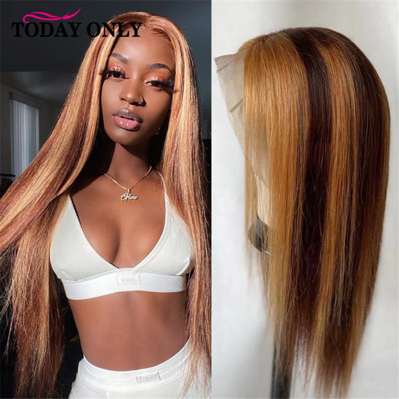 Highlight Wig Human Hair Bone Straight Hair P4/30 13x4 Lace Front Human Wigs Pre Plucked 4x4 Closure 30 inch Wig Remy 150%, Natural color
Highlight Wig Human Hair Bone Straight Hair P4/30 13x4 Lace Front Human Wigs Pre Plucked 4x4 Closure 30 inch Wig Remy 150%, Natural color