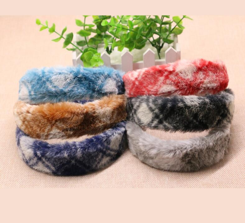 Plush autumn and winter sweet retro elegant ladies temperament fashion hairbands accessories
