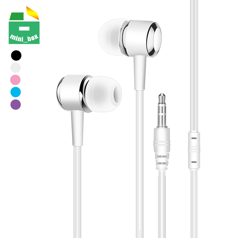 3.5mm In-Ear Earphones Noise Cancelling Headphones Music Headset for iPhone Samsung S8 S9 S10 Smartphones, White
3.5mm In-Ear Earphones Noise Cancelling Headphones Music Headset for iPhone Samsung S8 S9 S10 Smartphones, White