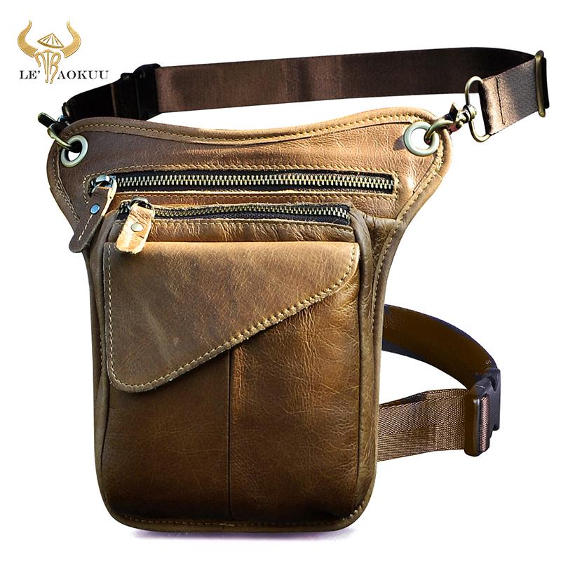 Oil Wax Real Leather Men Design Classic Cross-body Sling Bag Fashion Travel Motorcycle Fanny Waist Belt Pack Drop Leg Bag 211-3, Black
Oil Wax Real Leather Men Design Classic Cross-body Sling Bag Fashion Travel Motorcycle Fanny Waist Belt Pack Drop Leg Bag 211-3, Black