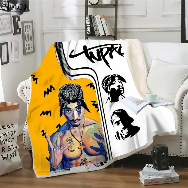 CLOOCL New Rap Star 2Pac 3D Print Harajuku Air Conditioning Blanket Sofa Teens Bedding Throw Blankets Plush Quilt
CLOOCL New Rap Star 2Pac 3D Print Harajuku Air Conditioning Blanket Sofa Teens Bedding Throw Blankets Plush Quilt