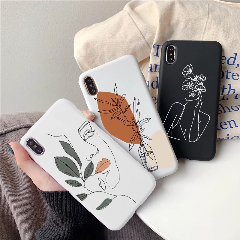 Abstract Art Line Fundas Soft TPU Cover For iPhone 12 11 12mini Pro XS Max XR X 7 8 Plus 2020 Cases
Abstract Art Line Fundas Soft TPU Cover For iPhone 12 11 12mini Pro XS Max XR X 7 8 Plus 2020 Cases