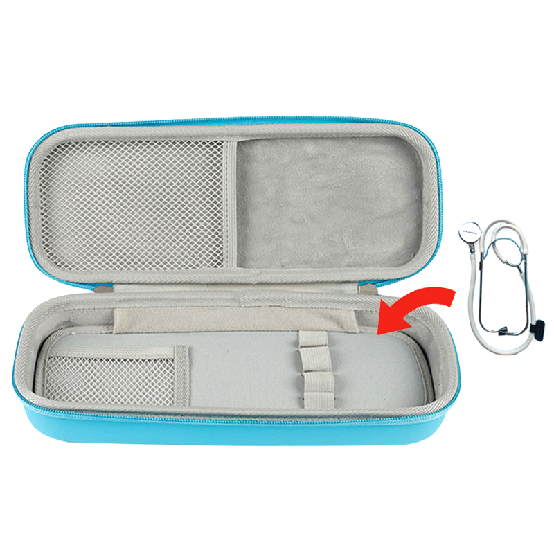 Stethoscope storage bag waterproof compressive Environmental protection Large capacity and multiple layers, Blue
Stethoscope storage bag waterproof compressive Environmental protection Large capacity and multiple layers, Blue