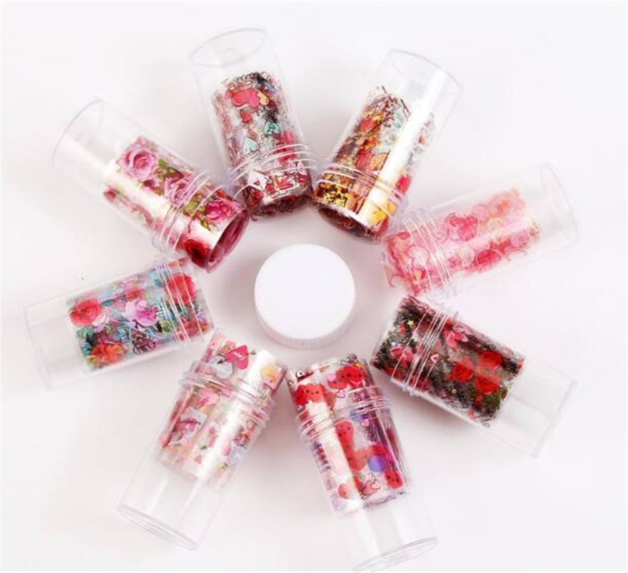 Nail Art Transfer Foil Sticker Paper DIY Beauty Polish Design Stylish Nail Decoration Tools XB1