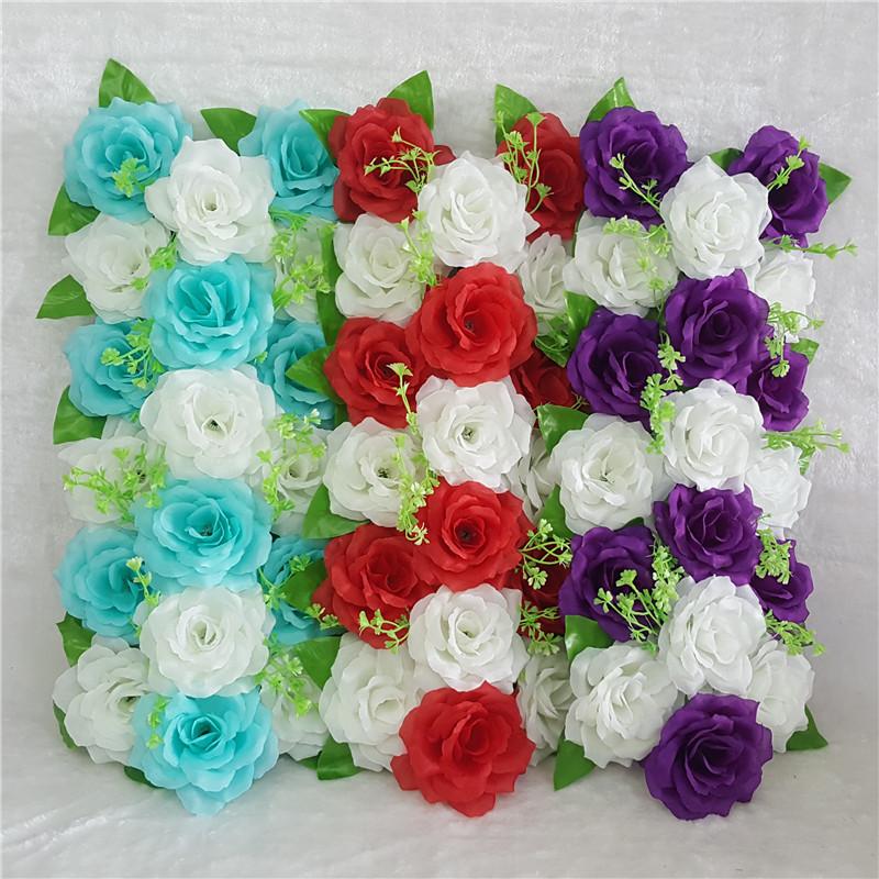1pcs simulation rose silk flower wall wedding decoration road lead rose artificial flower stand platform silk wreath wall, Blue
1pcs simulation rose silk flower wall wedding decoration road lead rose artificial flower stand platform silk wreath wall, Blue