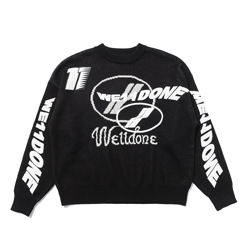 2021 British Style We11done Pullover Cotton Fall/winter New Foam Letter Thickened Sweater for Men and Women T0l1, Black
2021 British Style We11done Pullover Cotton Fall/winter New Foam Letter Thickened Sweater for Men and Women T0l1, Black