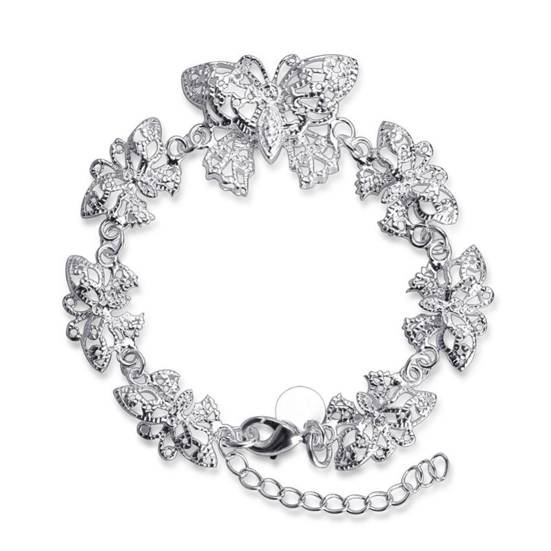 Hermosa Hollow-out Butterfly Style Chain Bracelet 8.5'' SL000105 Wholesale Bracelets Special Gift
Hermosa Hollow-out Butterfly Style Chain Bracelet 8.5'' SL000105 Wholesale Bracelets Special Gift