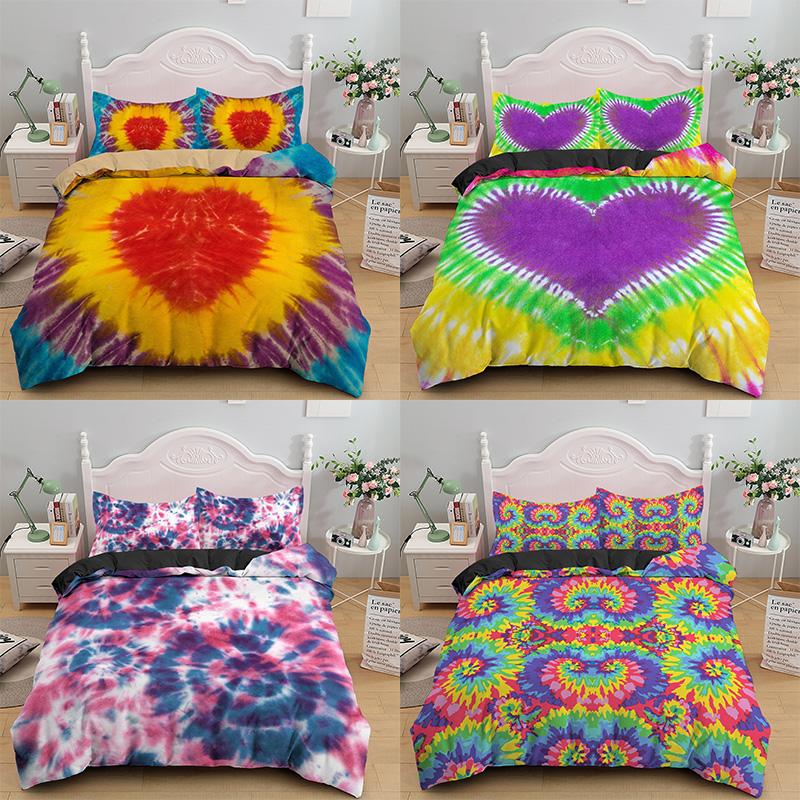 Tie Dye Duvet Cover Boho Luxury Bedding Set Comforter Nordic Beds Covers Abstract Print Bedroom Decor Bed Linen, Bss1309
Tie Dye Duvet Cover Boho Luxury Bedding Set Comforter Nordic Beds Covers Abstract Print Bedroom Decor Bed Linen, Bss1309