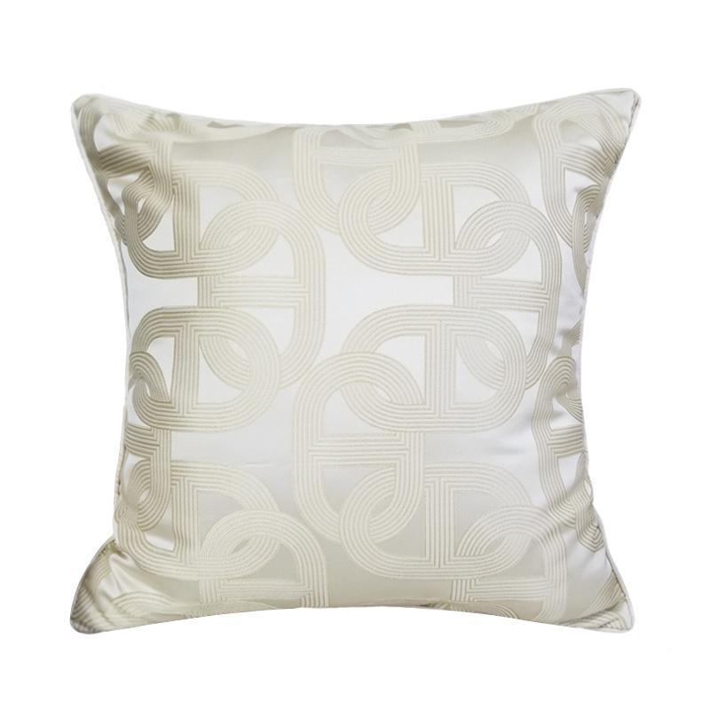 Luxurious 2 Colors Contemporary Geometry Design Woven Jacquard Decorative Pillow CaseSofa Chair Cushion Cover 45x45cm 1pc/lot, Beige
Luxurious 2 Colors Contemporary Geometry Design Woven Jacquard Decorative Pillow CaseSofa Chair Cushion Cover 45x45cm 1pc/lot, Beige