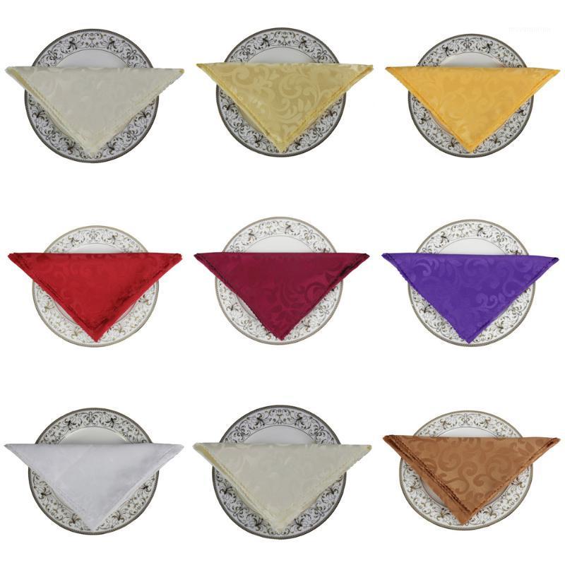 New 10pcs/lot White/Red/Coffee/Beig Multi Color 19" Europe Jacquard Polyester Table Napkin For Hotel Party Banquet Decoration1
New 10pcs/lot White/Red/Coffee/Beig Multi Color 19" Europe Jacquard Polyester Table Napkin For Hotel Party Banquet Decoration1