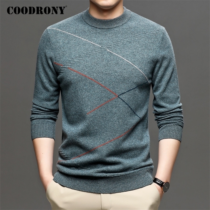 COODRONY Brand Autumn Winter Thick Warm Sweater Men High Quality Merino Wool Sweaters Fashion Casual O-Neck Pullover Men C3034 201201, Green
COODRONY Brand Autumn Winter Thick Warm Sweater Men High Quality Merino Wool Sweaters Fashion Casual O-Neck Pullover Men C3034 201201, Green