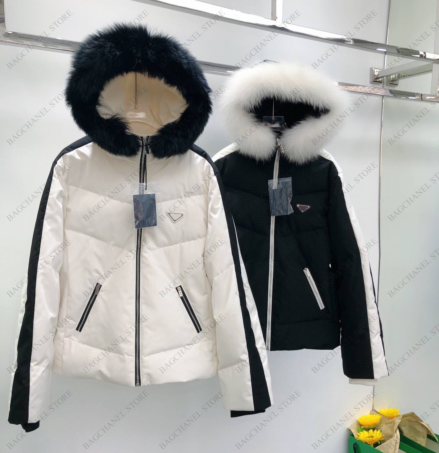 Fashion Women' Outerwear fur collar hooded down coat designer parkas women winter warm jacket high quality jackets top, Make up for price
Fashion Women' Outerwear fur collar hooded down coat designer parkas women winter warm jacket high quality jackets top, Make up for price