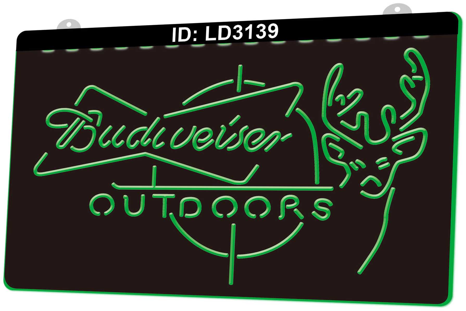 LD3139 Budweiser Beer Outdoors 3D Engraving LED Light Sign 9 Colors Wholesale Retail Free Design
LD3139 Budweiser Beer Outdoors 3D Engraving LED Light Sign 9 Colors Wholesale Retail Free Design
