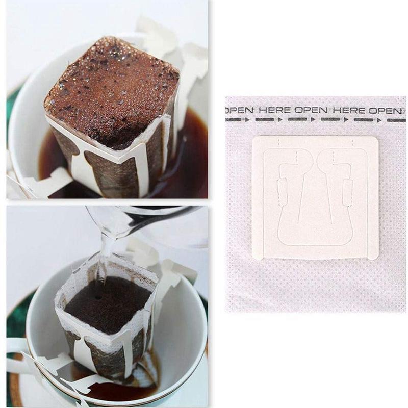 200 Pcs Portable Drip Coffee Filter Bag Home Office Travel DIY Hanging Ear Style Coffee Filters Brew Espresso
200 Pcs Portable Drip Coffee Filter Bag Home Office Travel DIY Hanging Ear Style Coffee Filters Brew Espresso