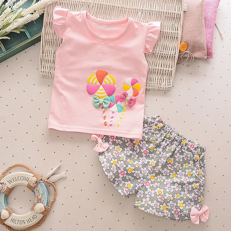 Clothing Sets 2Pieces Baby Kids Toddler Girls Sleeveless Outfits Summer Cute Windmill Bow-knot T-shirt Tee Flower Shorts Set, White
Clothing Sets 2Pieces Baby Kids Toddler Girls Sleeveless Outfits Summer Cute Windmill Bow-knot T-shirt Tee Flower Shorts Set, White
