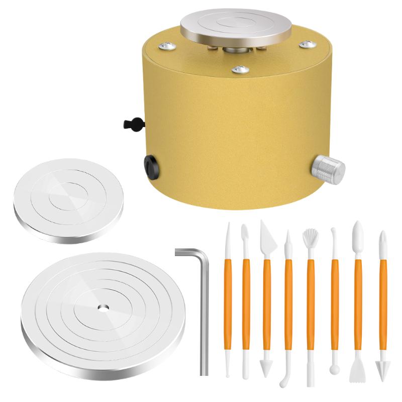 Pottery Wheels Electric Pottery Wheel Machine Mini Clay Throwing Making Ceramic Machine DIY Craft Ceramic Clay Potter Kit
Pottery Wheels Electric Pottery Wheel Machine Mini Clay Throwing Making Ceramic Machine DIY Craft Ceramic Clay Potter Kit