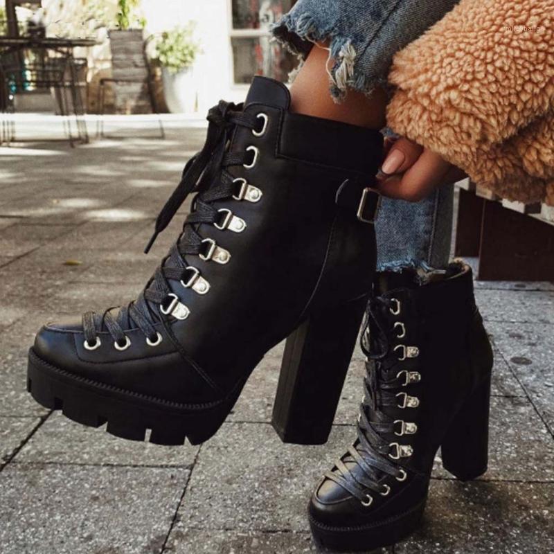 BONJOMARISA INS Big Size Female Ankle Boots Lace Up Platform Metal High Heels Boots Women Party Dress Design Buckle Shoes Woman1, Black
BONJOMARISA INS Big Size Female Ankle Boots Lace Up Platform Metal High Heels Boots Women Party Dress Design Buckle Shoes Woman1, Black