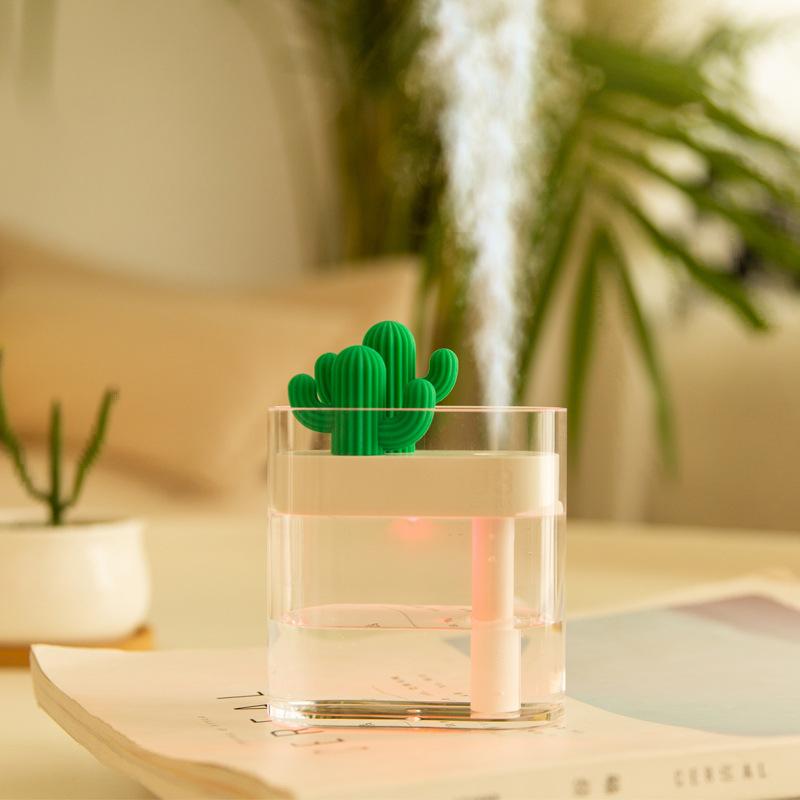 Ultrasonic Air Humidifier Clear Cactus Color Light USB Essential Oil Diffuser Car Purifier Aroma Diffusor
Ultrasonic Air Humidifier Clear Cactus Color Light USB Essential Oil Diffuser Car Purifier Aroma Diffusor