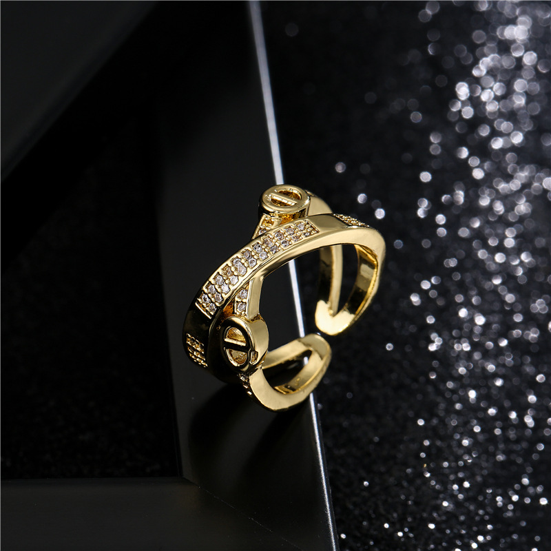 Classic Design White Zirconia Micro Pave Geometry Shape Copper Ring 18K Gold Plated Women Jewelry
Classic Design White Zirconia Micro Pave Geometry Shape Copper Ring 18K Gold Plated Women Jewelry