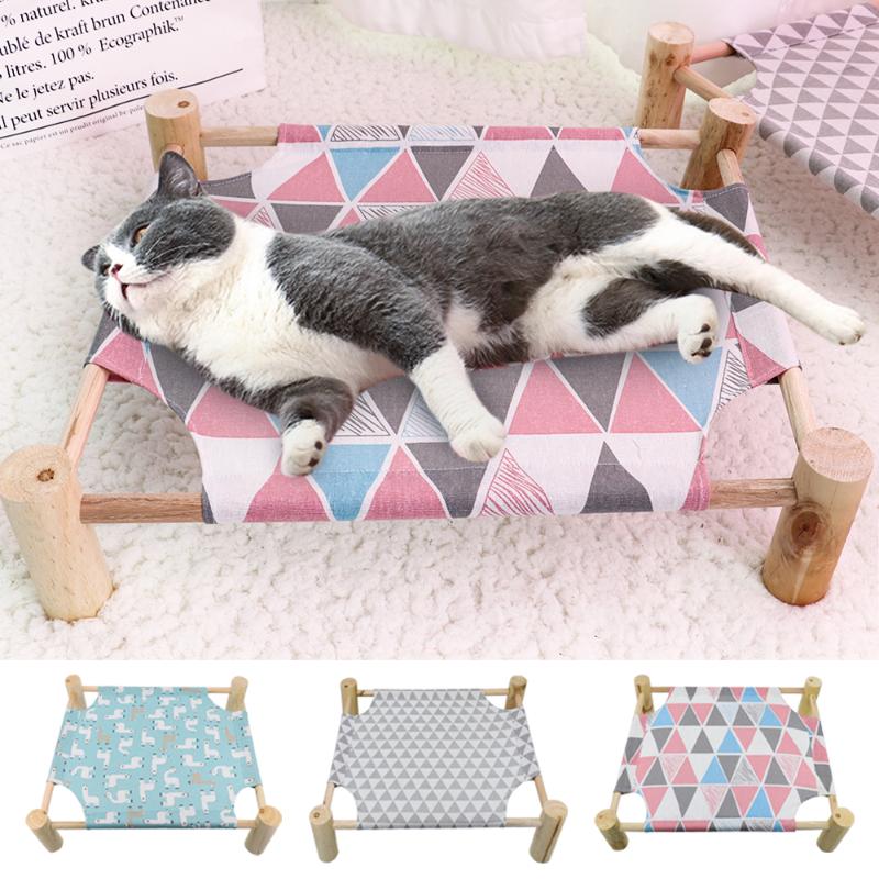 Cat Hammock Bed House Wood Canvas Pet Puppy Cat Lounge Bed For Small Dogs Cats Lazy Mat Cushion Lounger Pet Sleeping Supplies
Cat Hammock Bed House Wood Canvas Pet Puppy Cat Lounge Bed For Small Dogs Cats Lazy Mat Cushion Lounger Pet Sleeping Supplies