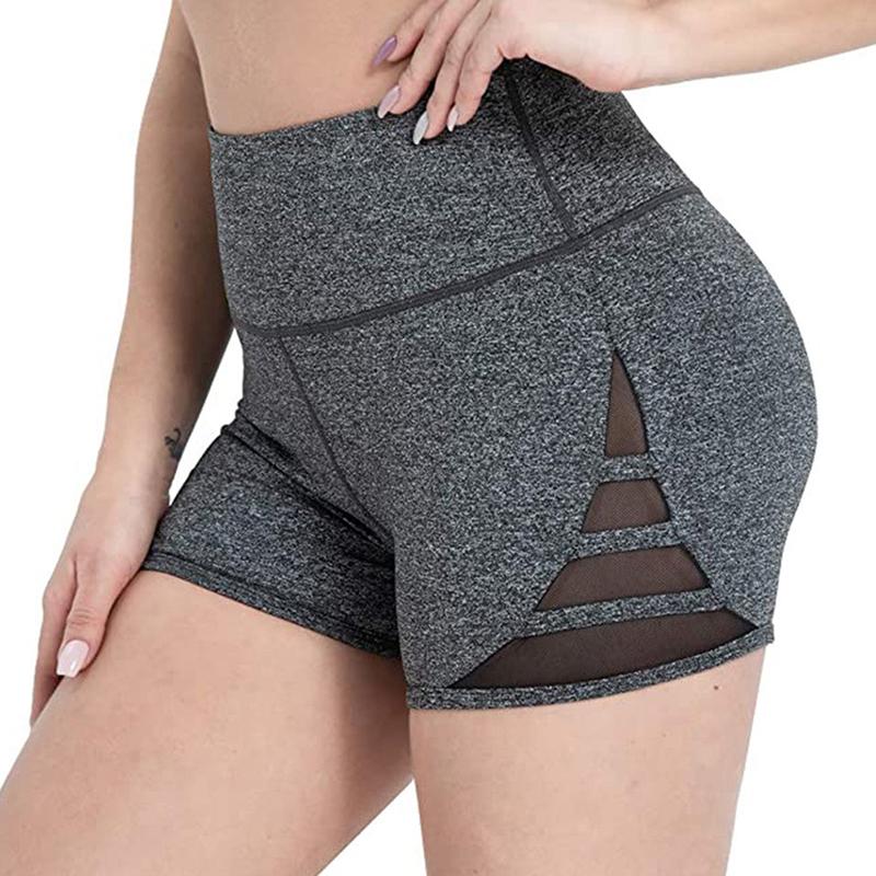 Women Yoga Sport Running Shorts Mesh Patchwork Stretch Trouser Yoga Shorts Fitness Clothes Jogging Workout Women, Black
Women Yoga Sport Running Shorts Mesh Patchwork Stretch Trouser Yoga Shorts Fitness Clothes Jogging Workout Women, Black