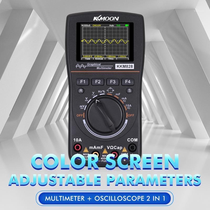 KKMOON kkm828 Digital Oscilloscope Multimeter with 1MHz Bandwidth 2.5Msps Sampling Rate Intelligent Graphical Oscilloscope1
KKMOON kkm828 Digital Oscilloscope Multimeter with 1MHz Bandwidth 2.5Msps Sampling Rate Intelligent Graphical Oscilloscope1