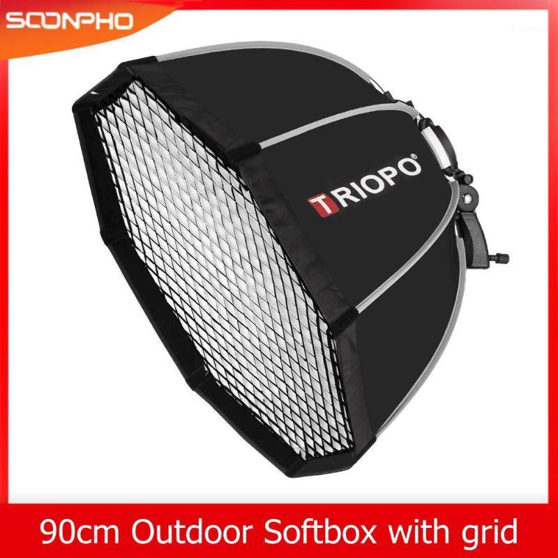 Triopo KS90 90cm Speedlite Portable Octagon Umbrella Softbox with Honeycomb Grid Outdoor Flash Soft Box for Godox1
Triopo KS90 90cm Speedlite Portable Octagon Umbrella Softbox with Honeycomb Grid Outdoor Flash Soft Box for Godox1