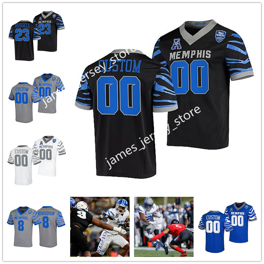 2022 NCAA Memphis Tigers Stitched Football Jersey 7 John Tate IV 12 Keilon Brown 13 Tyrell Raby 72 Javon Nelson 21 JP Martin 84 Khi Mathieu 24 Greg Rubin 43 Ja'Len Sims, Black
2022 NCAA Memphis Tigers Stitched Football Jersey 7 John Tate IV 12 Keilon Brown 13 Tyrell Raby 72 Javon Nelson 21 JP Martin 84 Khi Mathieu 24 Greg Rubin 43 Ja'Len Sims, Black