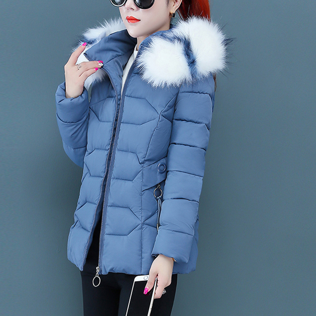 Women Winter Removable plush padded coat Parkas Warm Hooded Short Slim Cotton-padded Fashion Thick Jackets Coat Outwear #40 201019