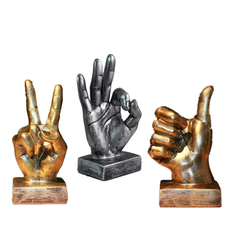 Home decoration modern for house 6.1" 6.7" statues sculpture modern art Resin Gesture Finger American Retro Ornaments bedroom
Home decoration modern for house 6.1" 6.7" statues sculpture modern art Resin Gesture Finger American Retro Ornaments bedroom