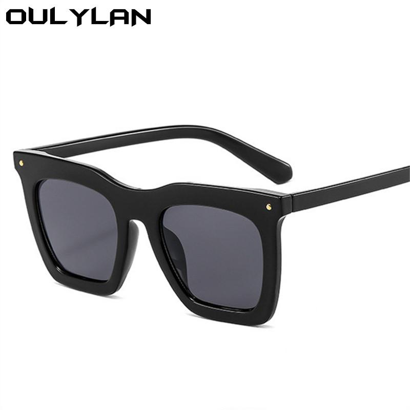 Oulylan Vintage Gradient Sunglasses for Women Fashion Big Frame Sun Glasses Men Retro Square Eyeglasses Female Sexy Black Goggle
Oulylan Vintage Gradient Sunglasses for Women Fashion Big Frame Sun Glasses Men Retro Square Eyeglasses Female Sexy Black Goggle