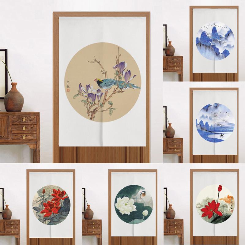 Chinese Fengshui Ink Printing Flower Door Curtain For Kitchen Bedroom Home Entrance Decoration Costomized Hanging Curtains, Color 20
Chinese Fengshui Ink Printing Flower Door Curtain For Kitchen Bedroom Home Entrance Decoration Costomized Hanging Curtains, Color 20