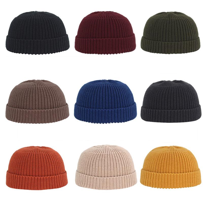 Hip Hop Beanie Skull Cap Street Men Brimless Hats Knitted Hat Women Winter Hat Cuffed Short Solid Pumpkin Portable Melon Caps
Hip Hop Beanie Skull Cap Street Men Brimless Hats Knitted Hat Women Winter Hat Cuffed Short Solid Pumpkin Portable Melon Caps