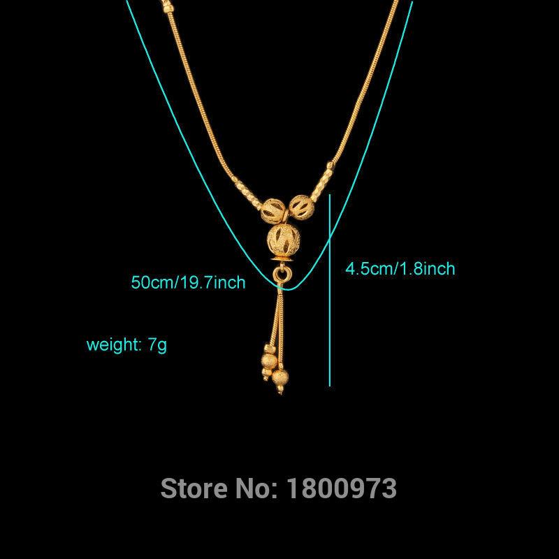 Unique18K Gold Color Unisex Fashion Jewelry Trendy Gold Ball Charms Choker Necklaces Men Women Gifts
Unique18K Gold Color Unisex Fashion Jewelry Trendy Gold Ball Charms Choker Necklaces Men Women Gifts