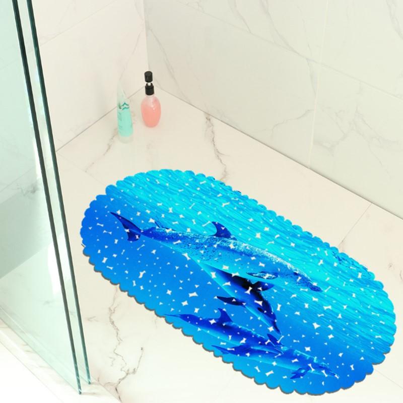 New Style Cartoon Dolphin Pattern PVC Non- Slip Waterproof Bath Mat Bathtub Mat Shower
New Style Cartoon Dolphin Pattern PVC Non- Slip Waterproof Bath Mat Bathtub Mat Shower
