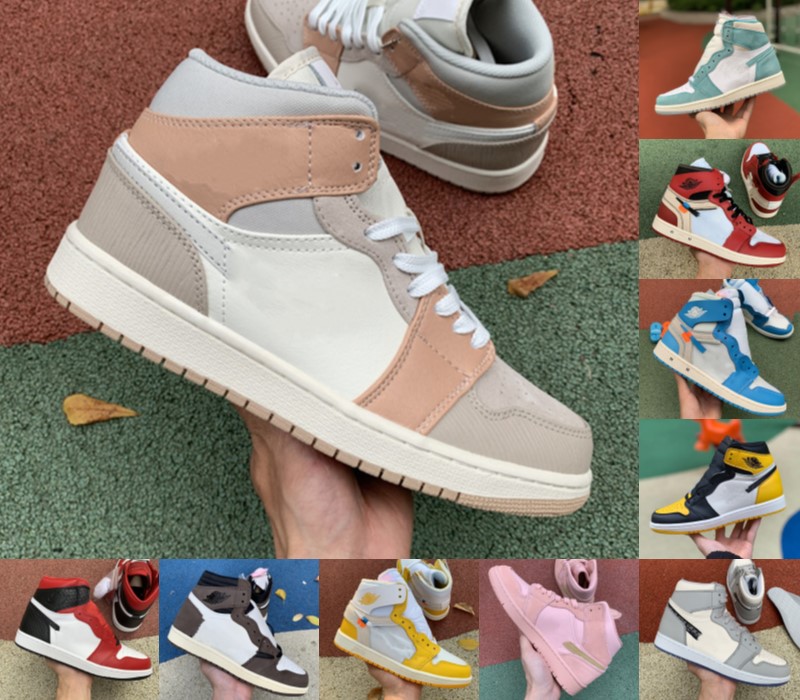 High Dark Mocha Jumpman 1 1s Mens Basketball Shoes Twist Mid White Shadow Obsidian UNC Chicago Light Smoke Grey women trainer Sport Sneakers
High Dark Mocha Jumpman 1 1s Mens Basketball Shoes Twist Mid White Shadow Obsidian UNC Chicago Light Smoke Grey women trainer Sport Sneakers